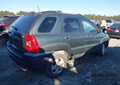 2009 Kia Sportage Ex V6 from USA, damaged, VIN KNDJF723X97584821